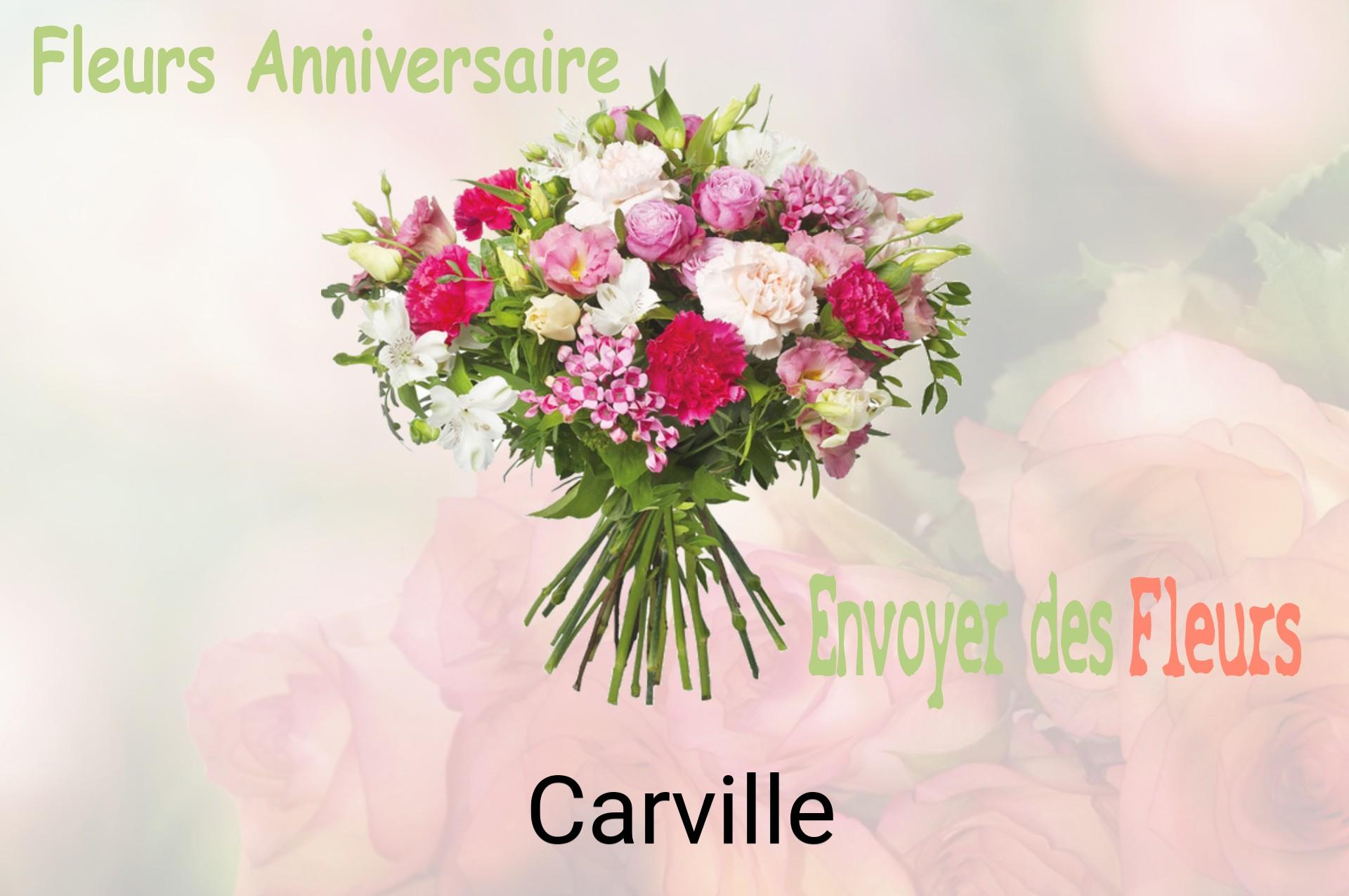 Bouquet de fleurs d’anniversaire livré à Carville