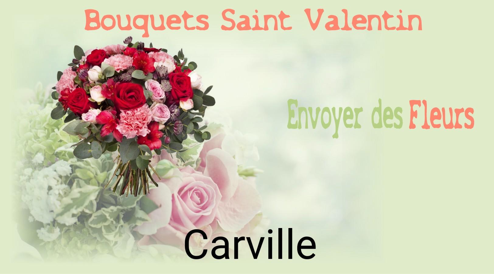 Roses de Saint-Valentin livrées à Carville